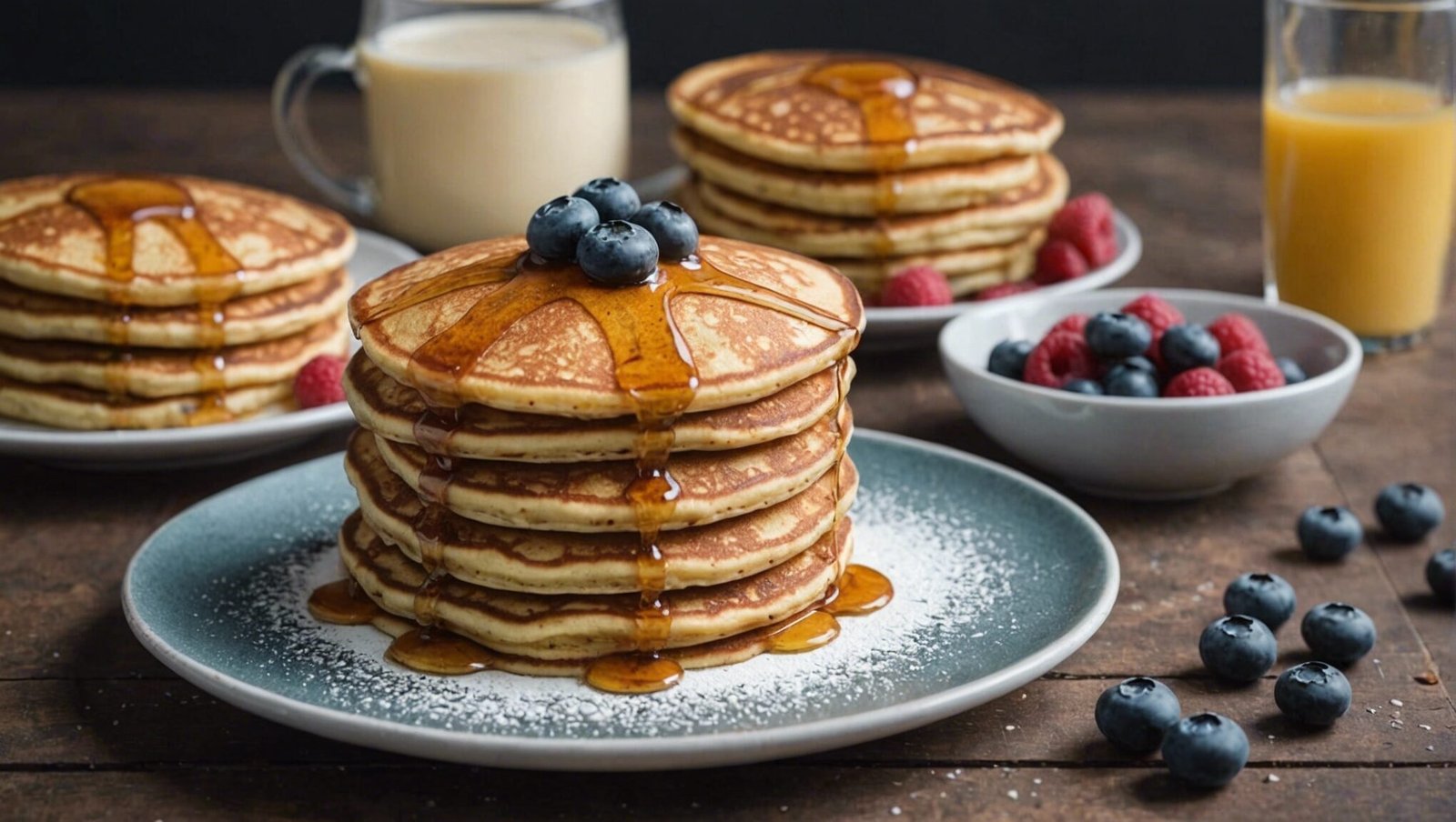 découvrez une recette simple de pancakes protéinés avec du mélange à pancakes pour une pause gourmande et énergisante.