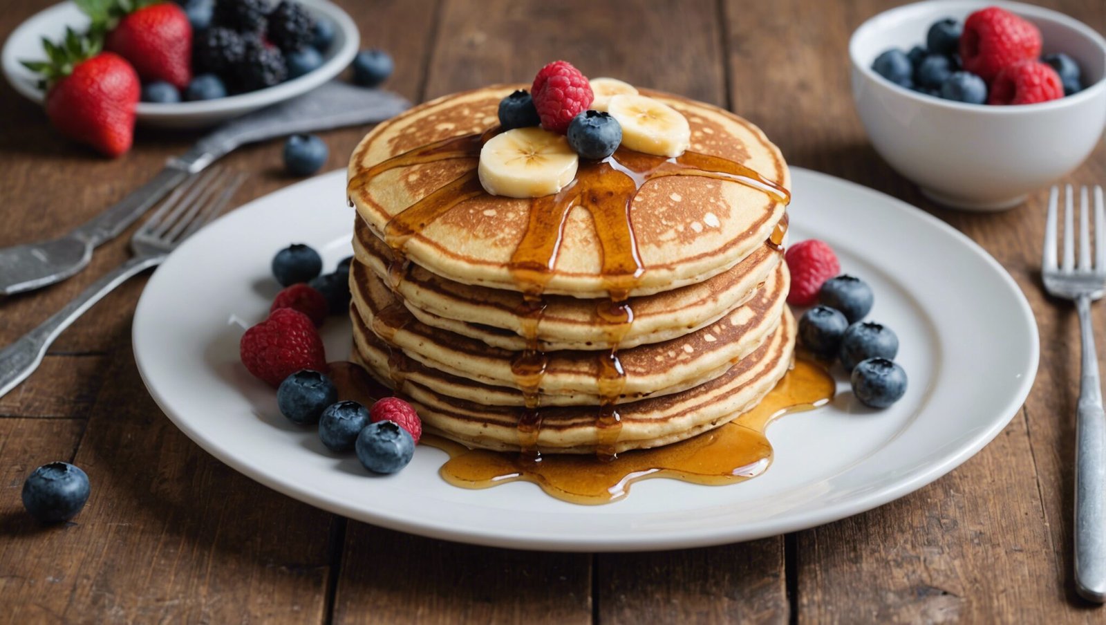 découvrez une recette de pancakes protéinés incroyablement simples à réaliser avec du mélange à pancakes. parfait pour un petit-déjeuner énergisant et délicieux !