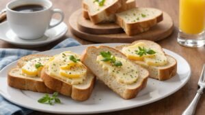 découvrez une délicieuse recette de toast au fromage cottage pour un petit-déjeuner rapide prêt en 5 minutes.
